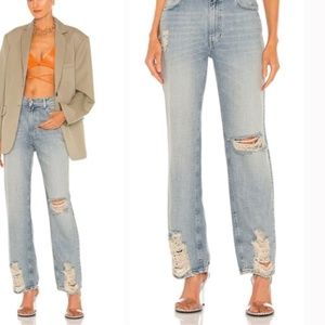 SER.O.YA Denim, Maggie Jeans, in Salinas Wash, size W26, L31 BN